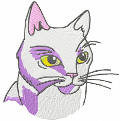 Cats Embroidery Design 11 Cats Embroidery Design 11